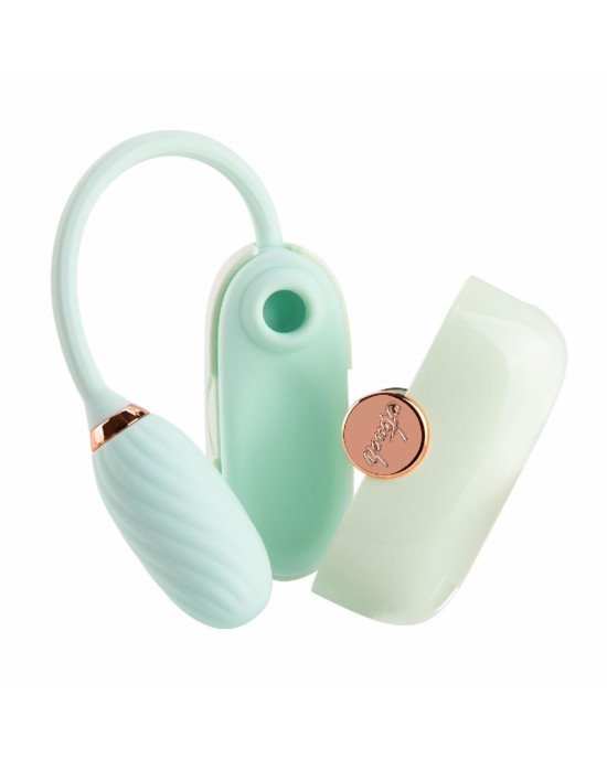 Вакуумний кліторальний стимулятор Otouch Louis Vibrate Teal з вібрацією Вакуумний кліторальний стимулятор Otouch Louis Vibrate Teal з вібрацією
