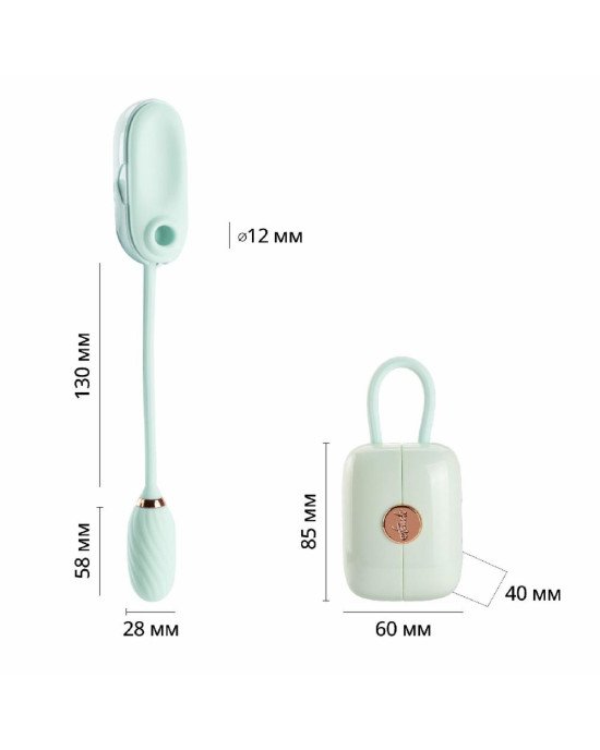 Вакуумний кліторальний стимулятор Otouch Louis Vibrate Teal з вібрацією Вакуумний кліторальний стимулятор Otouch Louis Vibrate Teal з вібрацією