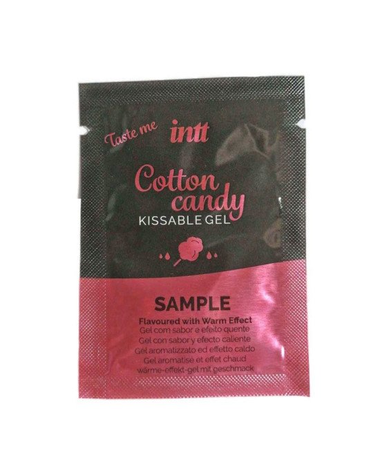 Пробник масажного гелю Intt Cotton Candy 2 мл Пробник масажного гелю Intt Cotton Candy 2 мл