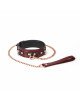 Нашийник з повідцем Liebe Seele Wine Red Collar and Leash Нашийник з повідцем Liebe Seele Wine Red Collar and Leash