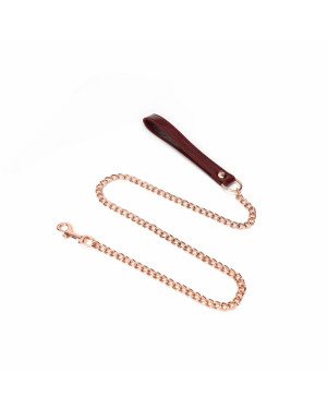 Нашийник з повідцем Liebe Seele Wine Red Collar and Leash Нашийник з повідцем Liebe Seele Wine Red Collar and Leash