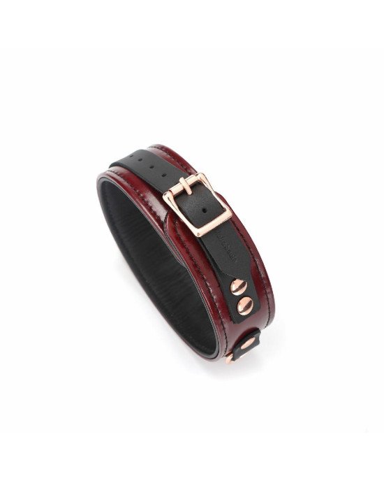 Нашийник з повідцем Liebe Seele Wine Red Collar and Leash Нашийник з повідцем Liebe Seele Wine Red Collar and Leash
