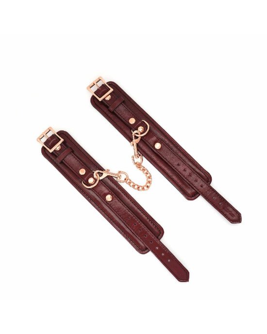 Наручники Liebe Seele Wine Red wirst Cuffs Наручники Liebe Seele Wine Red wirst Cuffs