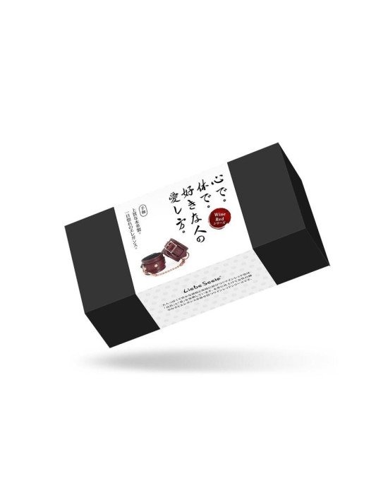 Наручники Liebe Seele Wine Red wirst Cuffs Наручники Liebe Seele Wine Red wirst Cuffs