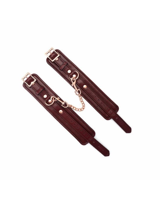Поножі Liebe Seele Wine Red Anklecuffs Поножі Liebe Seele Wine Red Anklecuffs