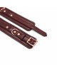 Поножі Liebe Seele Wine Red Anklecuffs Поножі Liebe Seele Wine Red Anklecuffs