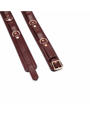 Наручники Liebe Seele Wine Red Thigh Cuffs L Size Наручники Liebe Seele Wine Red Thigh Cuffs L Size