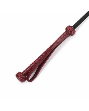 Ляскалка Liebe Seele Wine Red Riding Crop with Heart-Shape Tip Ляскалка Liebe Seele Wine Red Riding Crop with Heart-Shape Tip
