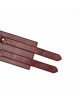 Шкіряний пояс для бондажу Liebe Seele Wine Red Waist Cuff S Size