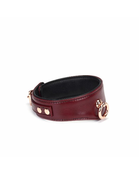 Нашийник з повідцем Liebe Seele Wine Red Curved Collar Нашийник з повідцем Liebe Seele Wine Red Curved Collar