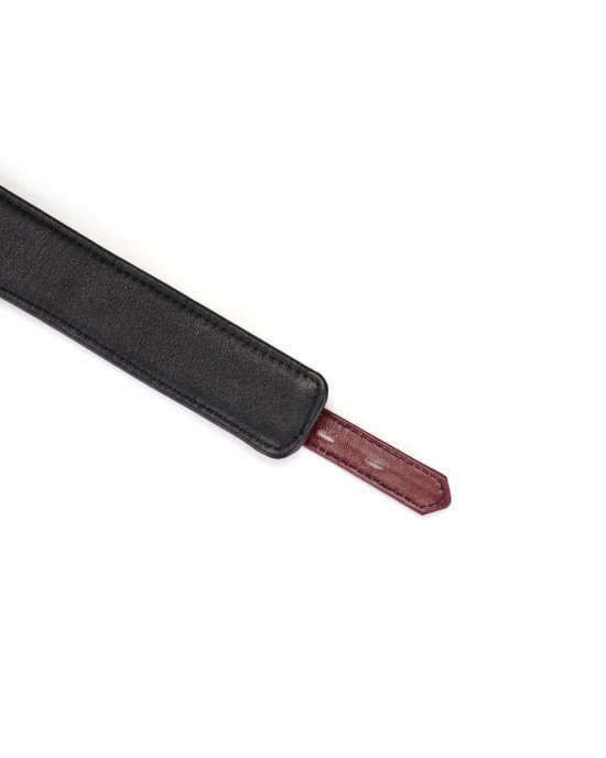 Нашийник з повідцем Liebe Seele Wine Red Curved Collar Нашийник з повідцем Liebe Seele Wine Red Curved Collar