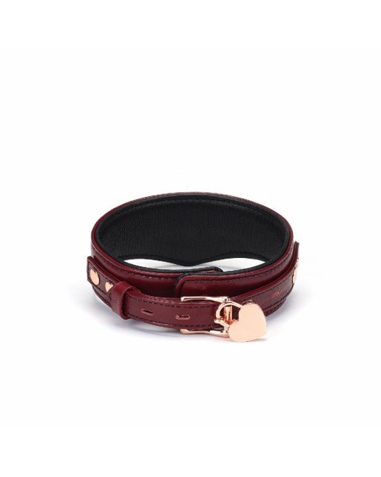 Нашийник з повідцем Liebe Seele Wine Red Curved Collar Нашийник з повідцем Liebe Seele Wine Red Curved Collar