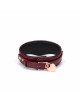 Нашийник з повідцем Liebe Seele Wine Red Curved Collar Нашийник з повідцем Liebe Seele Wine Red Curved Collar