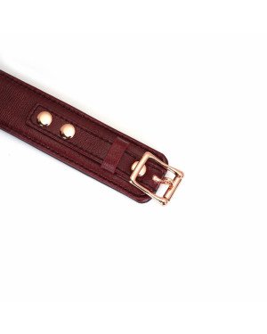 Нашийник з повідцем Liebe Seele Wine Red Curved Collar Нашийник з повідцем Liebe Seele Wine Red Curved Collar