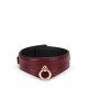 Нашийник з повідцем Liebe Seele Wine Red Curved Collar Нашийник з повідцем Liebe Seele Wine Red Curved Collar