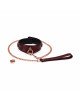 Нашийник з повідцем Liebe Seele Wine Red Curved Collar Нашийник з повідцем Liebe Seele Wine Red Curved Collar