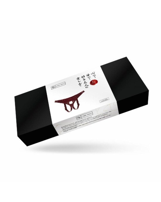 Трусики для страпона Liebe Seele Wine Red Strap on Harness Трусики для страпона Liebe Seele Wine Red Strap on Harness