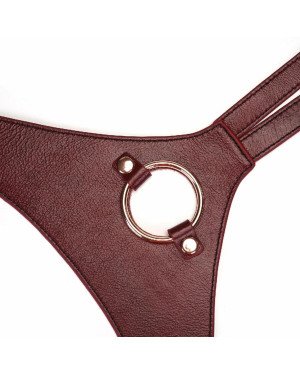 Трусики для страпона Liebe Seele Wine Red Strap on Harness Трусики для страпона Liebe Seele Wine Red Strap on Harness