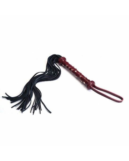 Флогер Liebe Seele Wine Red Studded Flogger Флогер Liebe Seele Wine Red Studded Flogger
