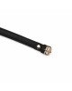 Маска на очі Liebe Seele Black Organosilicon Blindfold