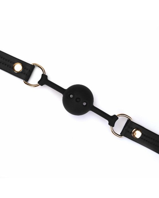 Кляп Liebe Seele Black Organosilicon Ball Gag Кляп Liebe Seele Black Organosilicon Ball Gag