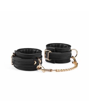 Наручники Liebe Seele Black Organosilicon Wrist Cuff