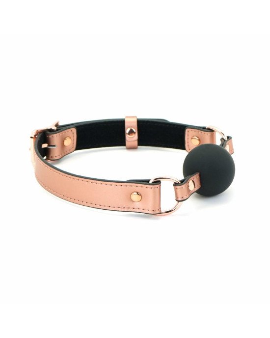 Кляп Liebe Seele Rose Gold Memory Ball Gag Кляп Liebe Seele Rose Gold Memory Ball Gag