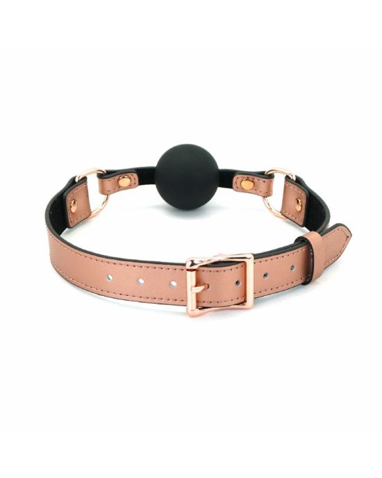 Кляп Liebe Seele Rose Gold Memory Ball Gag Кляп Liebe Seele Rose Gold Memory Ball Gag