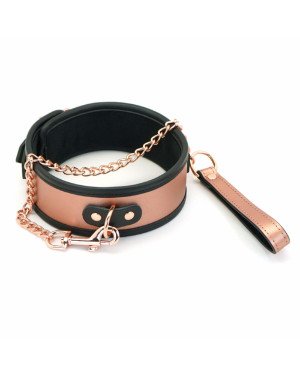 Нашийник з повідцем Liebe Seele Rose Gold Memory Collar with Leash