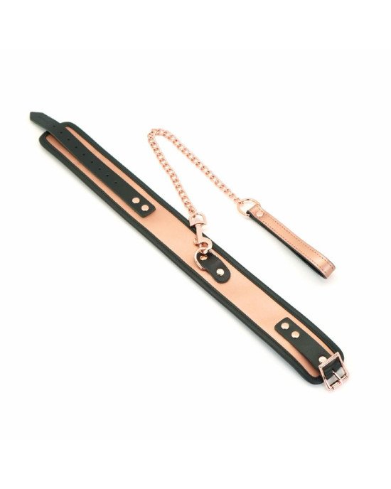 Нашийник з повідцем Liebe Seele Rose Gold Memory Collar with Leash Нашийник з повідцем Liebe Seele Rose Gold Memory Collar with Leash