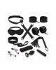 Набір Liebe Seele Black Lace and Neoprene 11pcs Bondage Kit Набір Liebe Seele Black Lace and Neoprene 11pcs Bondage Kit