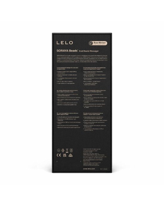 Анальний вібратор LELO Soraya Beads Black Анальний вібратор LELO Soraya Beads Black