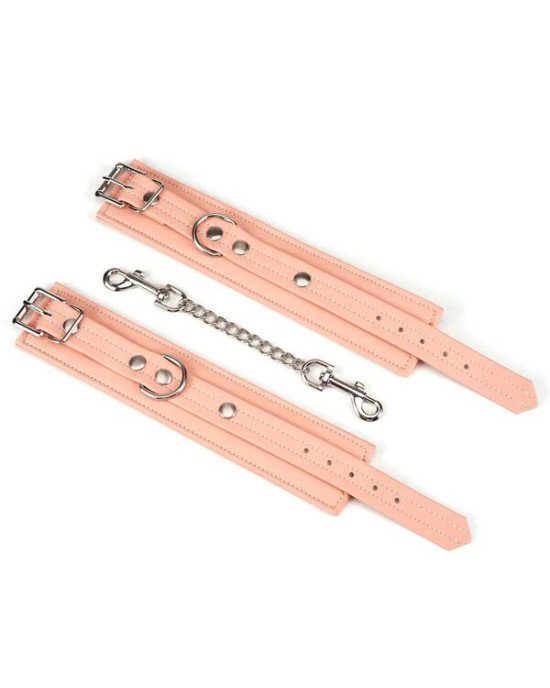 Наручники Liebe Seele Dark Candy Pink Wrist Cuffs Наручники Liebe Seele Dark Candy Pink Wrist Cuffs