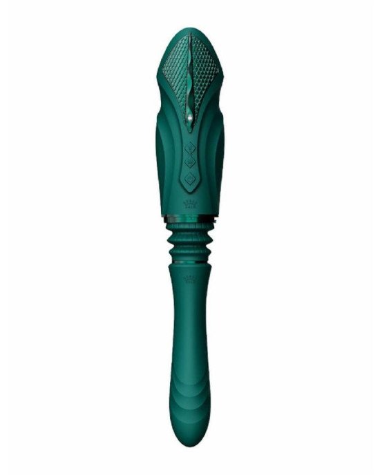 Компактна секс-машина Zalo - Sesh Turquoise Green