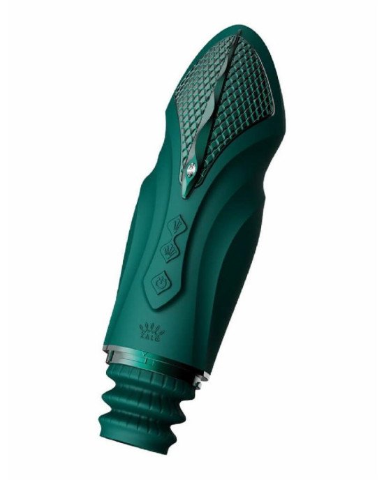 Компактна секс-машина Zalo - Sesh Turquoise Green