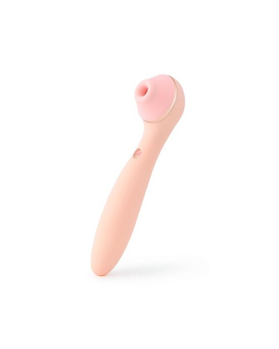 Вакуумний вібратор KISTOY Polly Max Pink