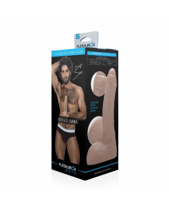 Фалоімітатор Fleshjack Boys: Diego Sans Dildo Фалоімітатор Fleshjack Boys: Diego Sans Dildo