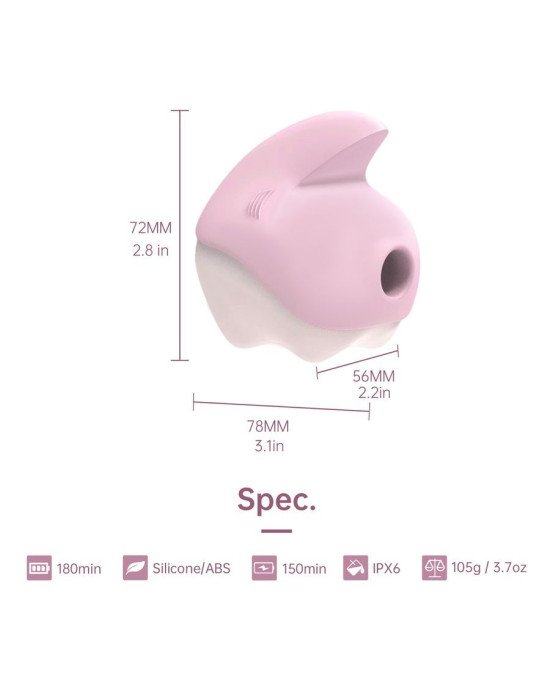 Вакуумний кліторальний стимулятор Magic Motion Unicorn Pink Вакуумний кліторальний стимулятор Magic Motion Unicorn Pink