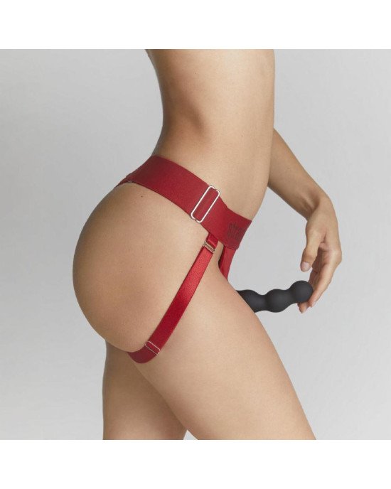 Трусики для страпона Strap-On-Me HARNAIS LINGERIE UNIQUE - One Size - RED Трусики для страпона Strap-On-Me HARNAIS LINGERIE UNIQUE - One Size - RED