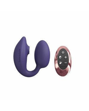 Віброяйце з вакуумною кліторальною стимуляцією Love To Love Wonderlover MIDNIGHT INDIGO
