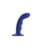 Насадка для страпона з подвійною точковою пульсацією Strap-On-Me TAPPING DILDO WAVE - NIGHT BLUE Насадка для страпона з подвійною точковою пульсацією Strap-On-Me TAPPING DILDO WAVE - NIGHT BLUE