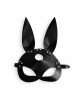 Шкіряна маска Зайчика Art of Sex - Bunny mask, колір Чорний Шкіряна маска Зайчика Art of Sex - Bunny mask, колір Чорний
