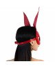 Шкіряна маска Зайчика Art of Sex - Bunny mask, колір Червоний Шкіряна маска Зайчика Art of Sex - Bunny mask, колір Червоний