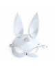 Шкіряна маска Зайчика Art of Sex - Bunny mask, колір Білий Шкіряна маска Зайчика Art of Sex - Bunny mask, колір Білий