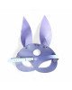 Шкіряна маска Зайчика Art of Sex - Bunny mask, колір Лавандовий Шкіряна маска Зайчика Art of Sex - Bunny mask, колір Лавандовий