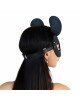 Шкіряна маска зайчика Art of Sex - Mouse Mask, колір Чорний Шкіряна маска зайчика Art of Sex - Mouse Mask, колір Чорний