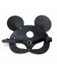 Шкіряна маска зайчика Art of Sex - Mouse Mask, колір Чорний Шкіряна маска зайчика Art of Sex - Mouse Mask, колір Чорний