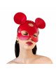 Шкіряна маска зайчика Art of Sex - Mouse Mask, колір Червоний Шкіряна маска зайчика Art of Sex - Mouse Mask, колір Червоний