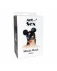 Шкіряна маска зайчика Art of Sex - Mouse Mask, колір Червоний Шкіряна маска зайчика Art of Sex - Mouse Mask, колір Червоний