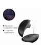 Вакуумний кліторальний стимулятор Svakom Pulse Galaxie Midnight Black, нічник-проектор зоряного неба